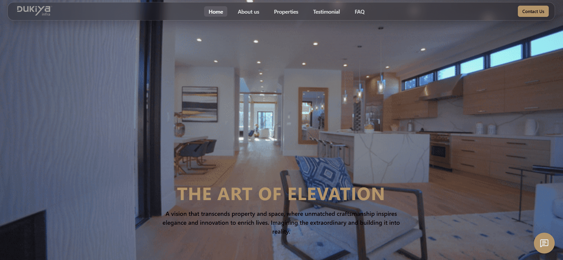Dukiya Infra — The Art of Elevation. Client project by Yash Bisht