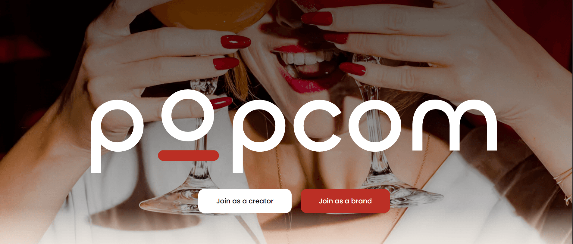 GetPopCom — Turn Creator Traffic Into Trackable Sales. Client project by Yash Bisht